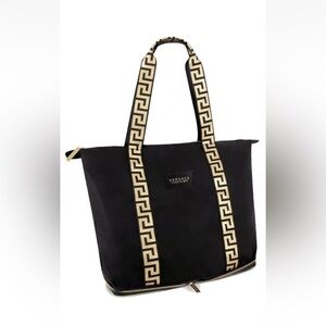 AUTHENTIC VERSACE WEEKENDER TOTE TRAVEL BAG folds into case-1 pc